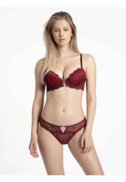 LASCANA Damen Push-Up-BH Elenora Tawny Port -Sloggi Shop unnamed file 441