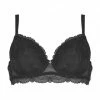JOOP! Lovely Lace Bügel-BH, Vorgeformte Cups, Spitze, Für Damen 400 SCHWARZ