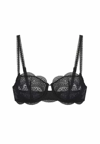 Damen Halbschalen-BH Karma SIMONE PÉRÈLE Damen Halbschalen-BH Karma Schwarz -Sloggi Shop unnamed file 475