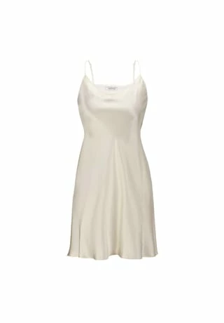 Damen Seiden-Negligé, Länge 82cm EVA B.BITZER® Damen Seiden-Negligé, Länge 82cm Champagner -Sloggi Shop unnamed file 534