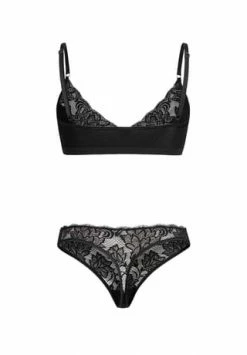 Erlich Damen BH Mit Spitze & Spitzenstring Im Set Emilia Schwarz -Sloggi Shop unnamed file 554