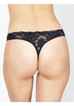 Erlich Damen String Aus Spitze, 2er-Pack Emilia Schwarz -Sloggi Shop unnamed file 576