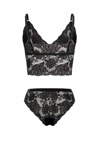 Damen Set aus Panty und Bralette Isabell Erlich Damen Set Aus Panty Und Bralette Isabell Schwarz -Sloggi Shop unnamed file 593