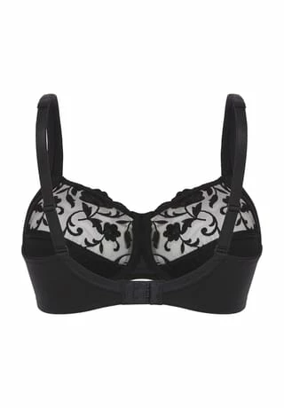 Moments Bügel BH, Spitze, breite Träger, für Damen Felina Moments Bügel BH, Spitze, Breite Träger, Für Damen Schwarz -Sloggi Shop unnamed file 633
