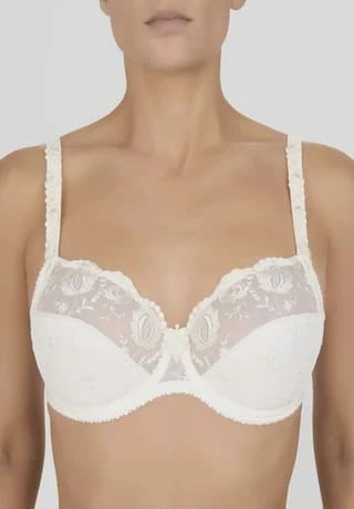 Provence Bügel-BH, Stickerei, semi-transparent, für Damen CONTURELLE Felina Provence Bügel-BH, Stickerei, Semi-transparent, Für Damen Vanille -Sloggi Shop unnamed file 675