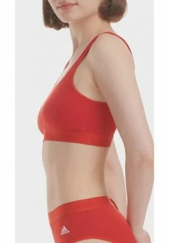 Adidas Bustier, Bügellos, Logo-Print, Für Damen 500 ROT 13 Adidas Bustier, Bügellos, Logo-Print, Für Damen 500 ROT -Sloggi Shop unnamed file 703