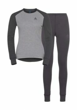 Odlo Set ACTIVE WARM, DARK GREY MELANGE, XL DARK GREY MELANGE-