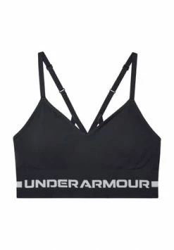 UNDER ARMOUR Sport-BH, Elastisch, Kreuzende Träger, Für Damen -001 BLACK