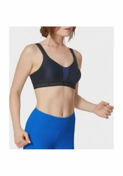 Triumph Cardio Triaction Energie Lite Sport-BH, Multioptionsträger, Atmungsaktiv, Für Damen Schwarz