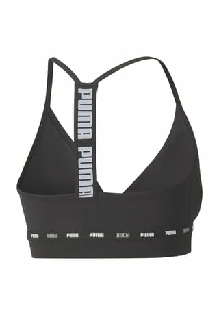 PUMA® Low Impact Bustier, Logo, Für Damen 001 BLACK 7 PUMA® Low Impact Bustier, Logo, Für Damen 001 BLACK – Bild 7
