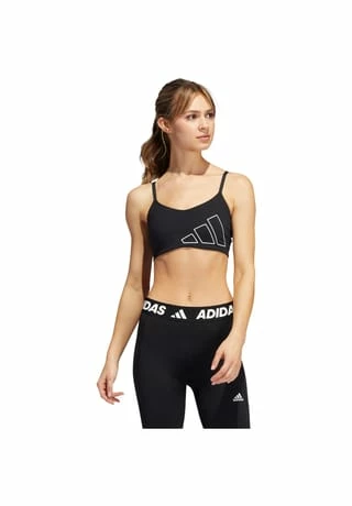 Adidas Sport-BH "Aeroreact Training", Herausnehmbare Polster, Logo-Print, Für Damen BLACK/ WHITE 3 Adidas Sport-BH "Aeroreact Training", Herausnehmbare Polster, Logo-Print, Für Damen BLACK/ WHITE – Bild 3
