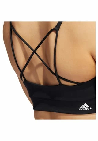 Adidas Sport-BH "Aeroreact Training", Herausnehmbare Polster, Logo-Print, Für Damen BLACK/ WHITE 9 Adidas Sport-BH "Aeroreact Training", Herausnehmbare Polster, Logo-Print, Für Damen BLACK/ WHITE – Bild 9