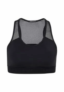 CHIEMSEE Sport BH Mit Mesh Einsätzen Deep Black