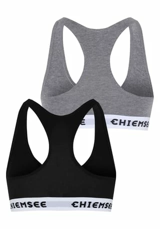 2er-Pack Bustier mit Logos CHIEMSEE 2er-Pack Bustier Mit Logos Medium Grey/ Black -Sloggi Shop unnamed file 902