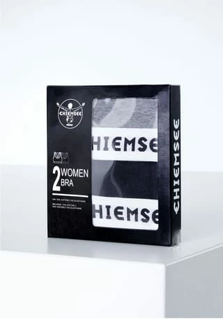 2er-Pack Bustier mit Logos CHIEMSEE 2er-Pack Bustier Mit Logos Medium Grey/ Black -Sloggi Shop unnamed file 903