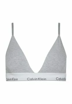 Calvin Klein Triangel-BH, Logo-Bund, Für Damen 020 GREY