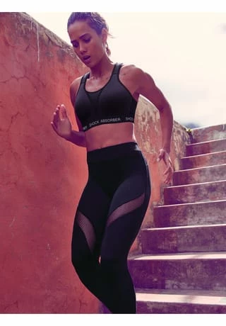 Sport BH mit Schale Ultimate Run SHOCK ABSORBER Sport BH Mit Schale Ultimate Run Schwarz -Sloggi Shop unnamed file 957