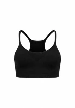 Erlich Damen Sport-Bralette Schwarz