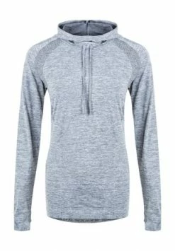 ENDURANCE Funktionsshirt Vicki Mit Langem Schnitt 1011 Dark Grey Melange