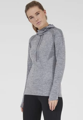 Funktionsshirt Vicki mit langem Schnitt ENDURANCE Funktionsshirt Vicki Mit Langem Schnitt 1011 Dark Grey Melange -Sloggi Shop unnamed file 997